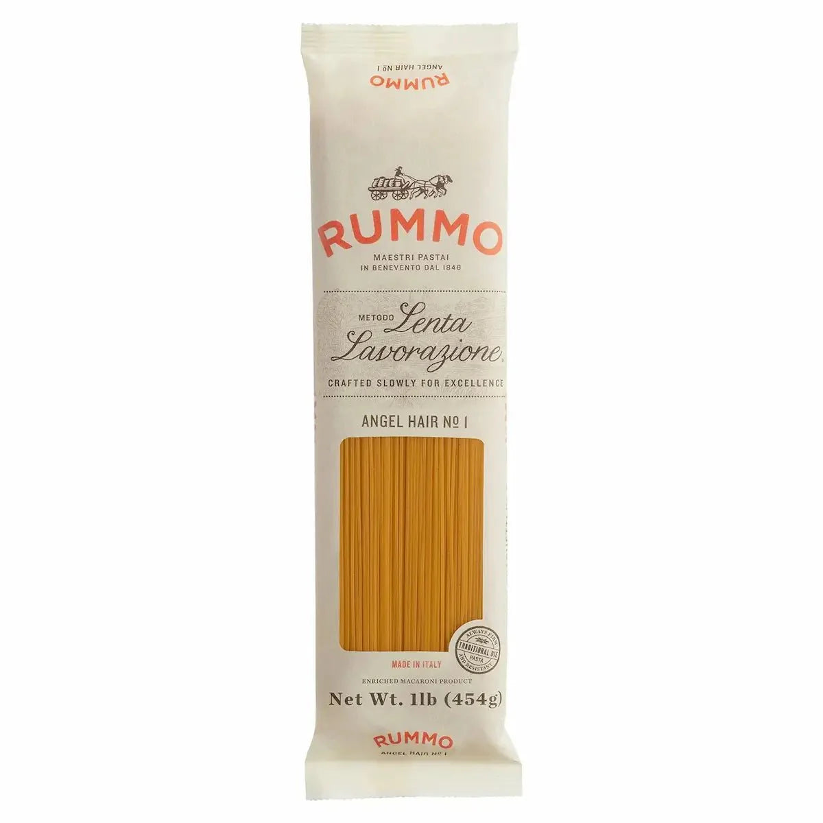 Rummo Angel Hair Dry Pasta. 1lb
