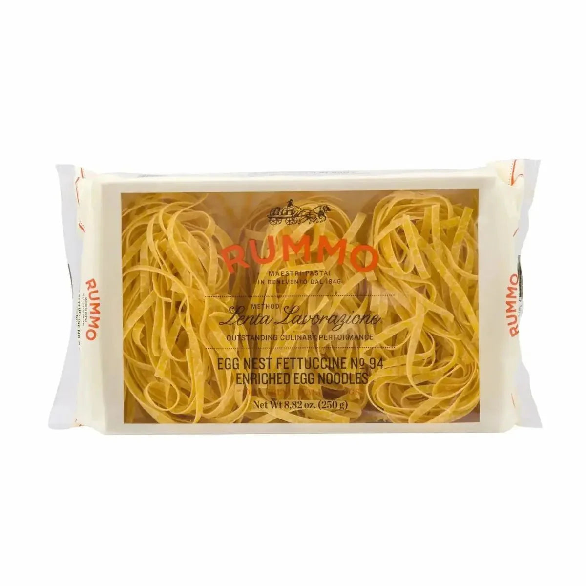 Rummo Fettuccine Dry Pasta. 8.8oz
