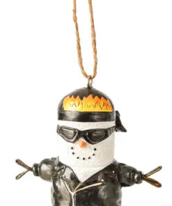 S'mores Biker Ornament