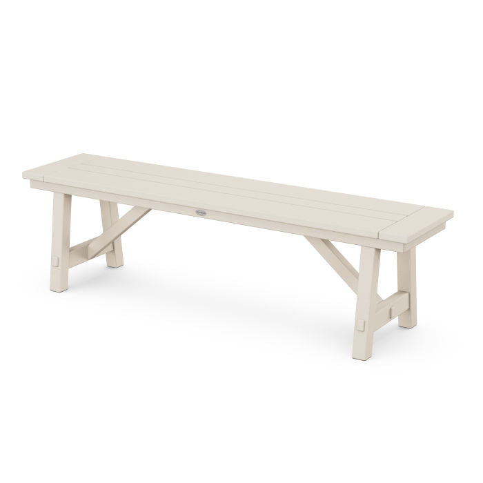 Polywood: Rustic Farmhouse 60 Backless Bench - Image 16