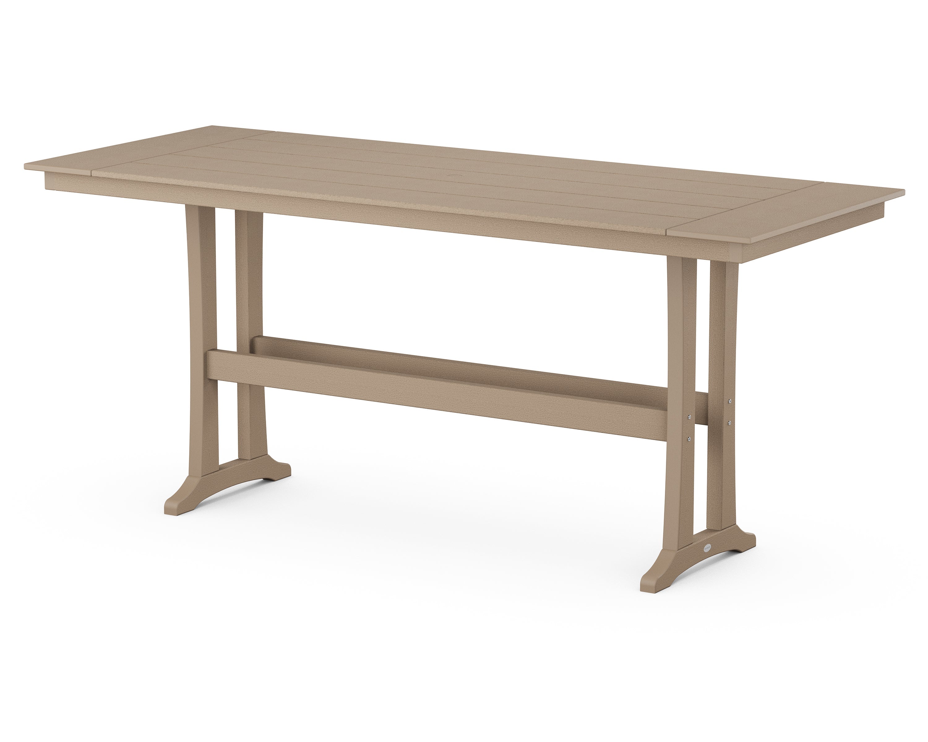 Polywood: Farmhouse Trestle 38 x 96 Bar Table - Image 3