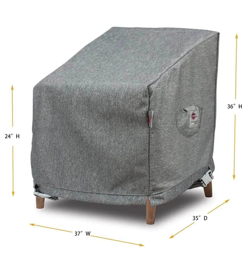 Shield Platinum Outdoor Cover for Wide Club Chair - Image 2