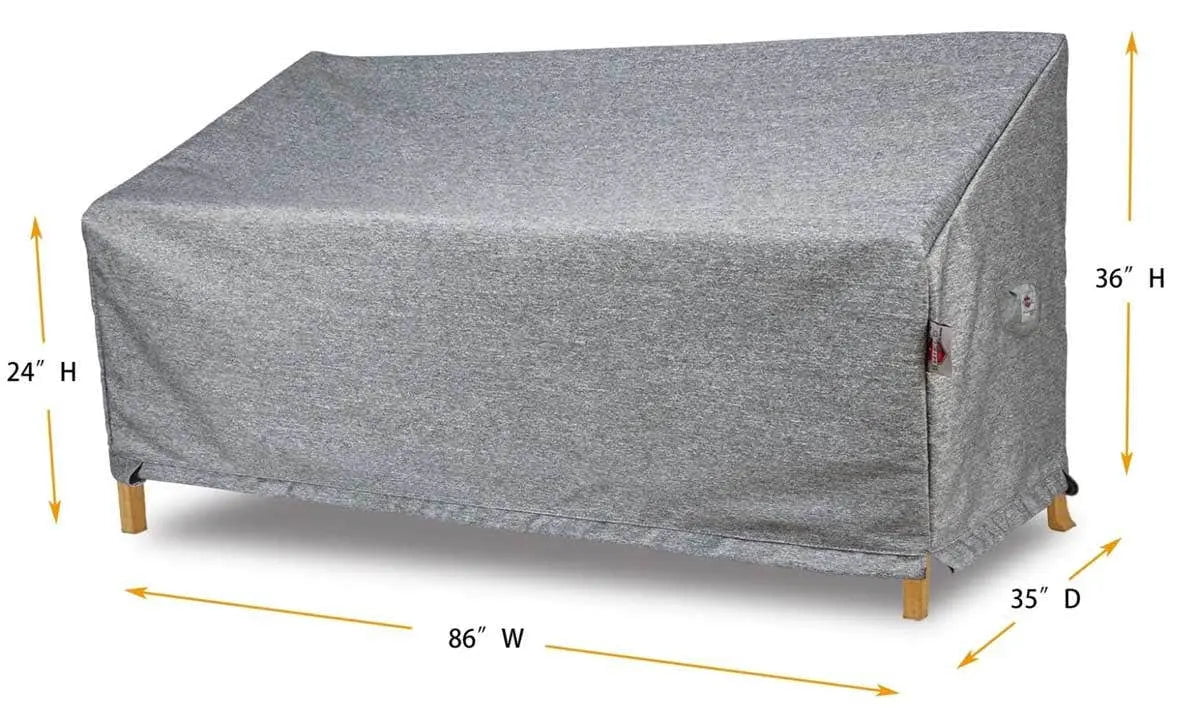 Shield Platinum Outdoor Cover for Wide Sofa - Image 2