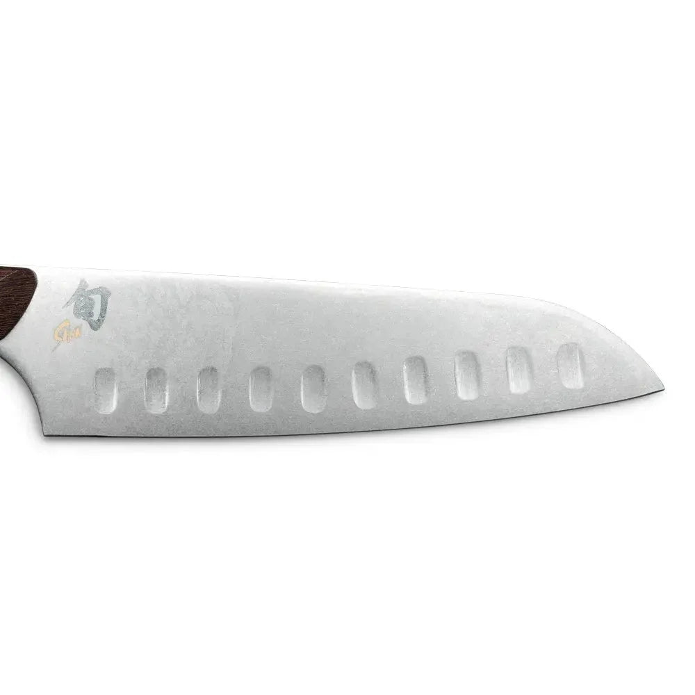 Shun Kanso Hollow Ground 7 Santoku Knife - Image 3