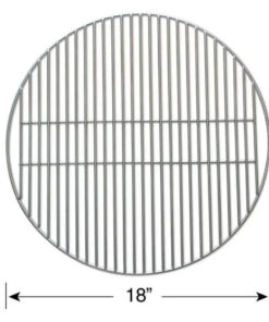Smokeware 18 Stainless Steel Replacement Grate for Large Big Green Egg
