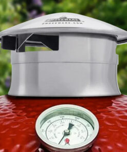 Smokeware: Stainless Chimney Cap for Kamado joe
