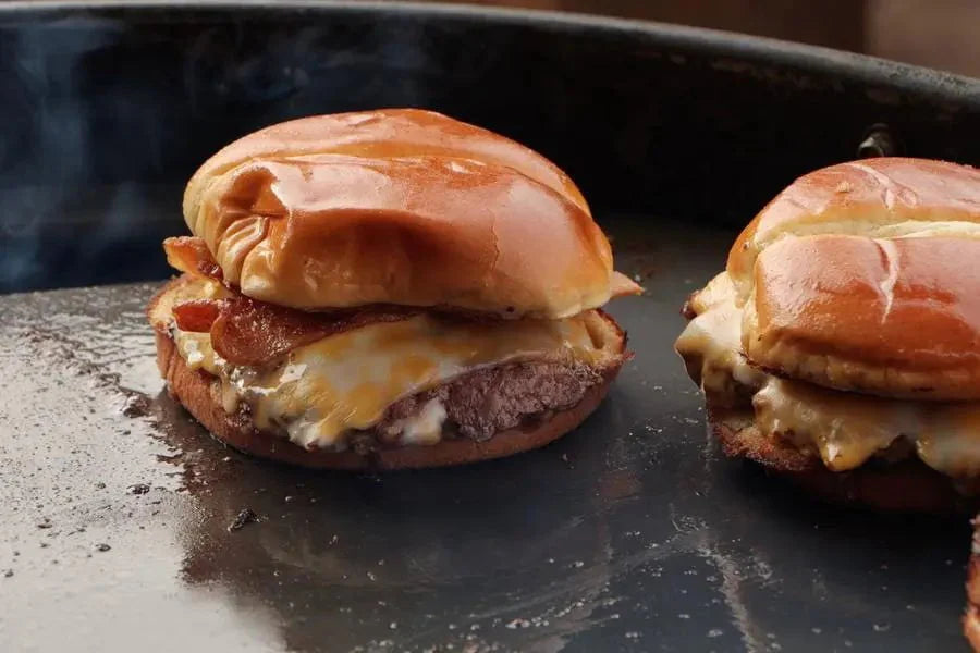 SnS Grills Carbon Steel Flat Top Plancha for 22 Charcoal Kettle Grills - Image 2