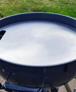 SnS Grills Carbon Steel Flat Top Plancha for 22 Charcoal Kettle Grills