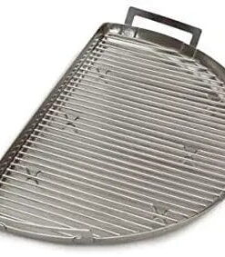 SnS Grills Drip 'N Griddle Pan Deluxe for 22 and 26 Charcoal Kettle Grills