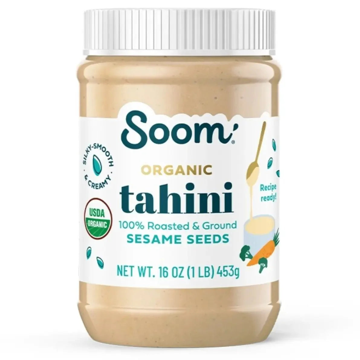 Soom Organic Tahini. 16oz