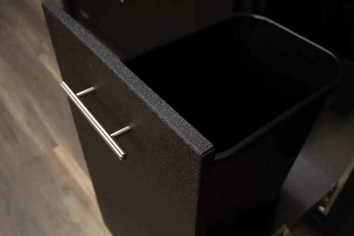 Stoll 71 Grill Island with Napoleon BIG32FT Griddle — Graphite Cabinet. Concrete Style Countertop - Image 4