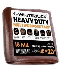 Super Heavy Duty Poly Tarp Cover Thick 16 Mil. 8 oz