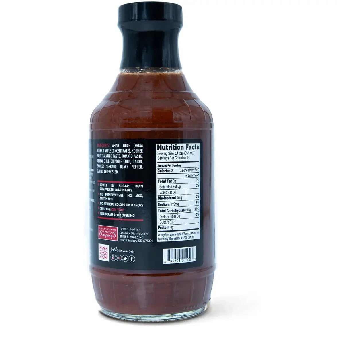 Sweetwater Spice Apple Chipotle BBQ Bath Brine Concentrate - Image 3