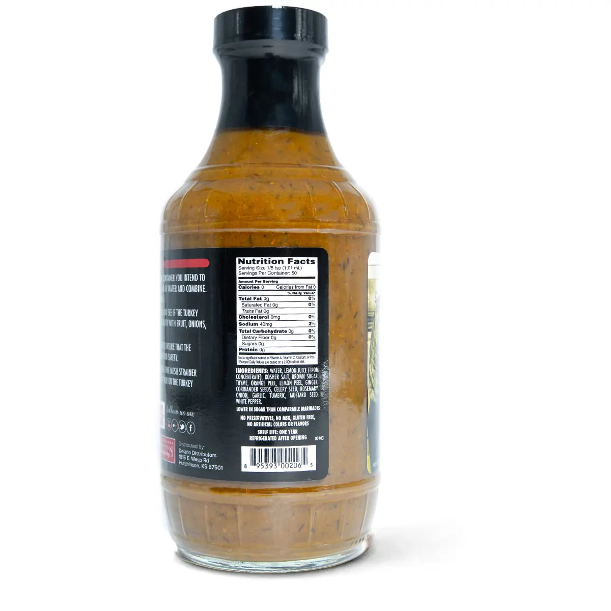 Sweetwater Spice Lemon Thyme Turkey Bath Brine Concentrate - Image 3