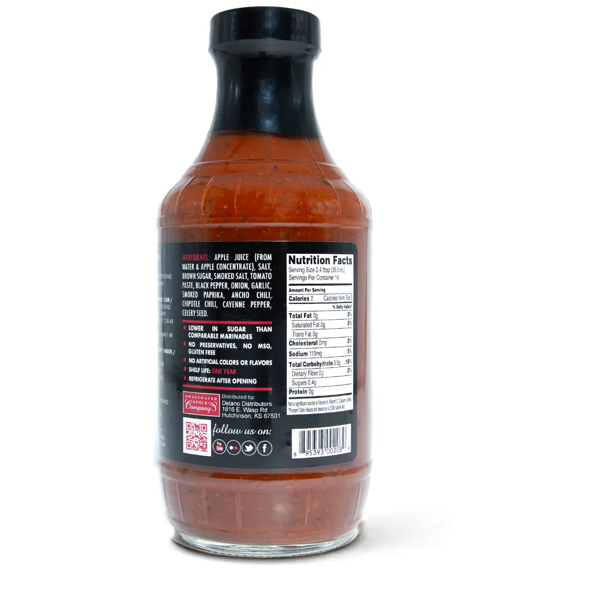Sweetwater Spice Tres Chilies Fajita Bath Brine Concentrate - Image 3