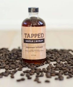 Tapped Espresso Infused Maple Syrup. 8oz