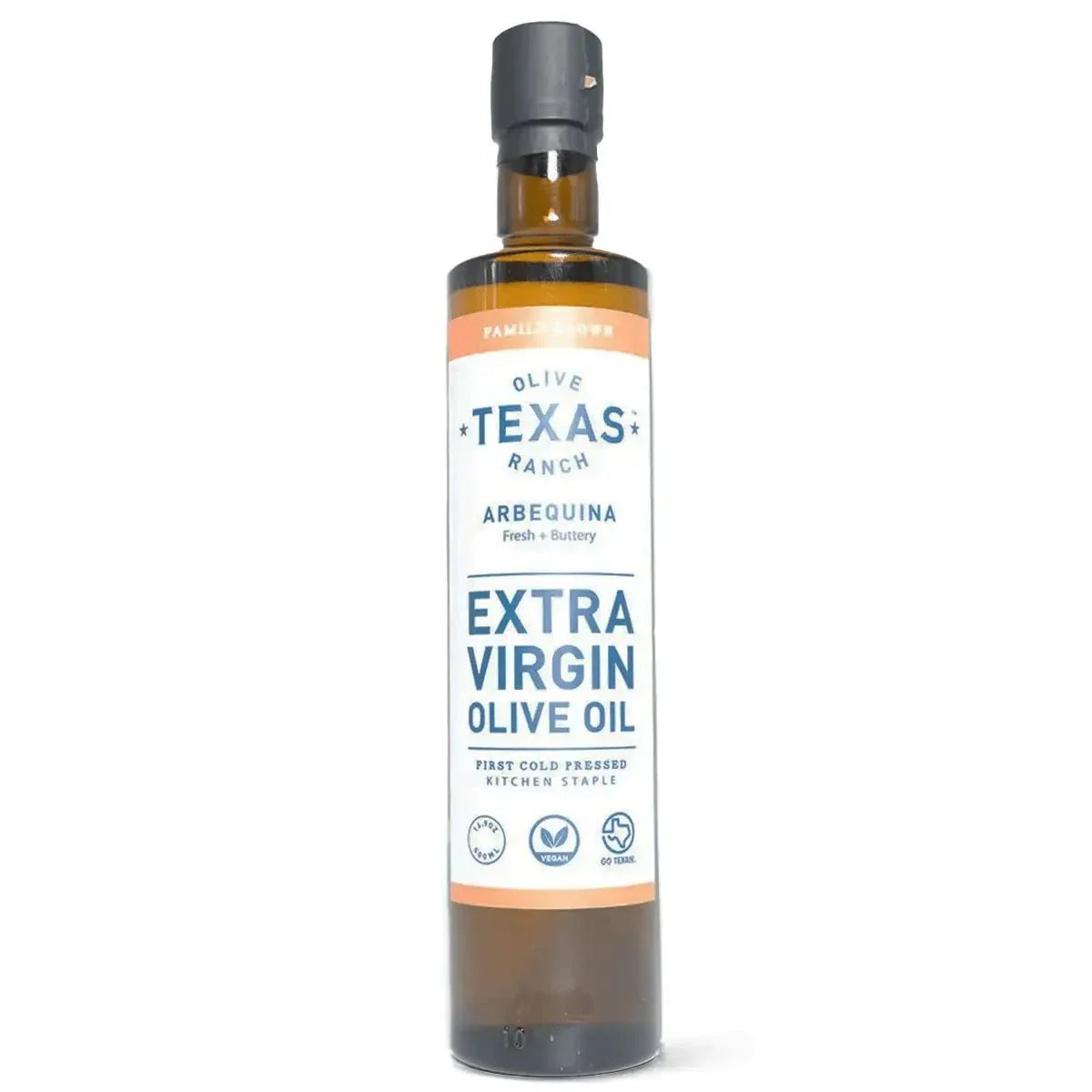 Texas Olive Ranch Extra Virgin Olive Oil. 500ml Arbequina Blend