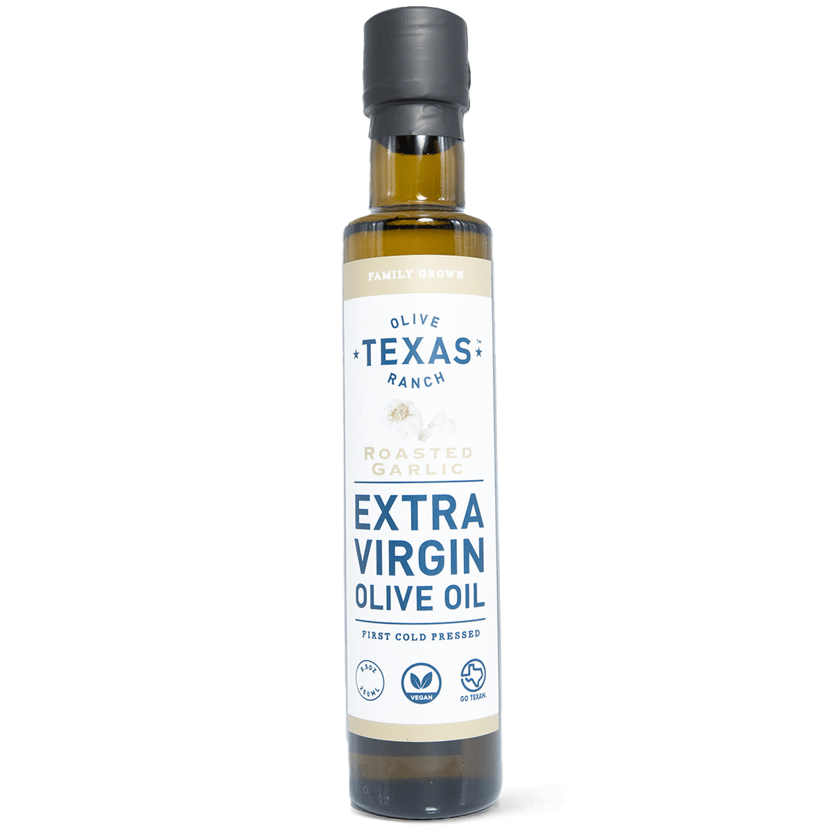 Texas Olive Ranch Roasted Garlic Infused Extra Virgin Olive Oil