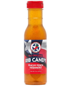 Texas Pepper Jelly Peachy Peach Habanero Rib Candy