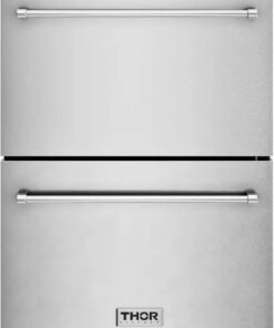Thor 24 Indoor / Outdoor Undercounter Double Drawer Freezer. TRZ24U