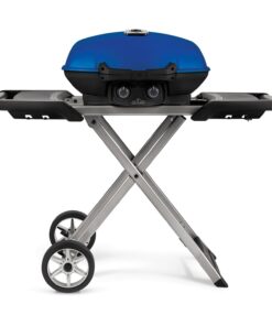 Napoleon: TravelQ 285X With Scissor Cart. Propane. Blue
