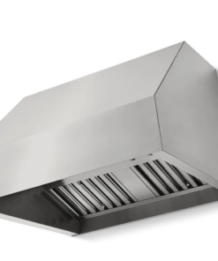 Tradewind S7200 Series Smooth Faced Wall-Mount Outdoor Hood with Internal Blower