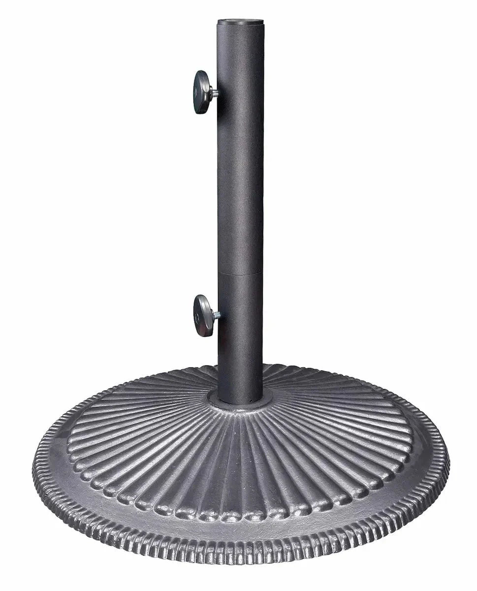 Treasure Garden 50lb Classic Umbrella Base with Anthracite Finish