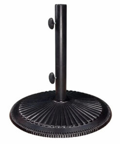 Treasure Garden 50lb Classic Umbrella Base with Black Finish