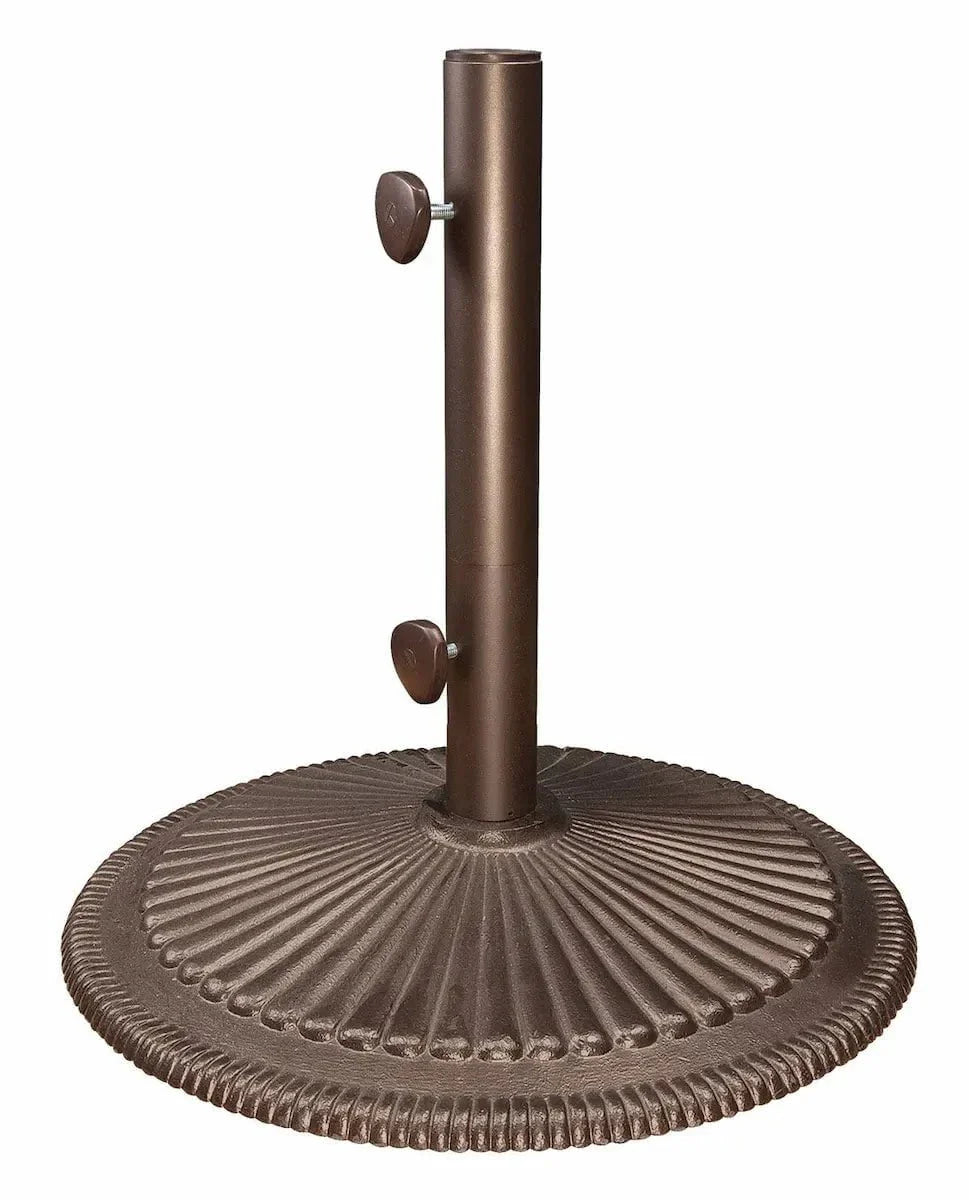 Treasure Garden 50lb Classic Umbrella Base with Bronze Finish