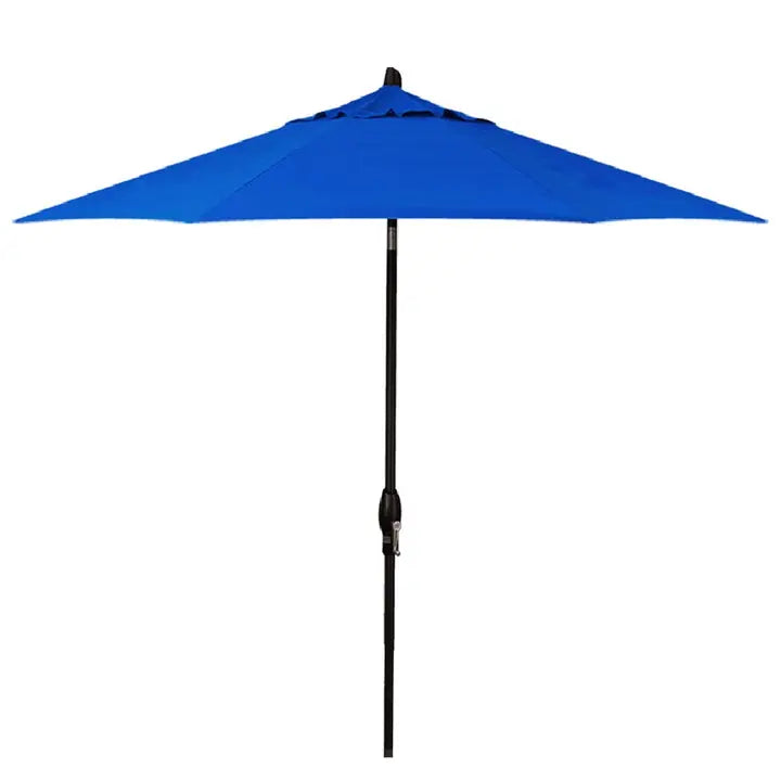Treasure Garden 9' Octagon Auto Tilt Umbrella with Black Frame - Image 61