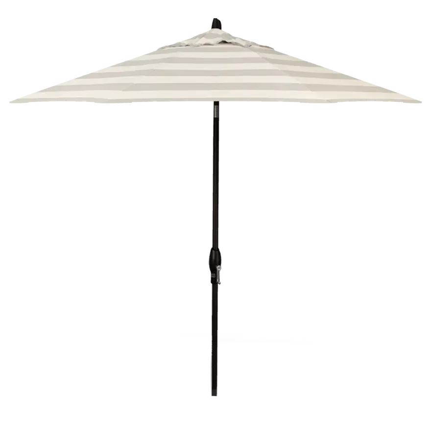 Treasure Garden 9' Octagon Auto Tilt Umbrella with Black Frame - Image 43