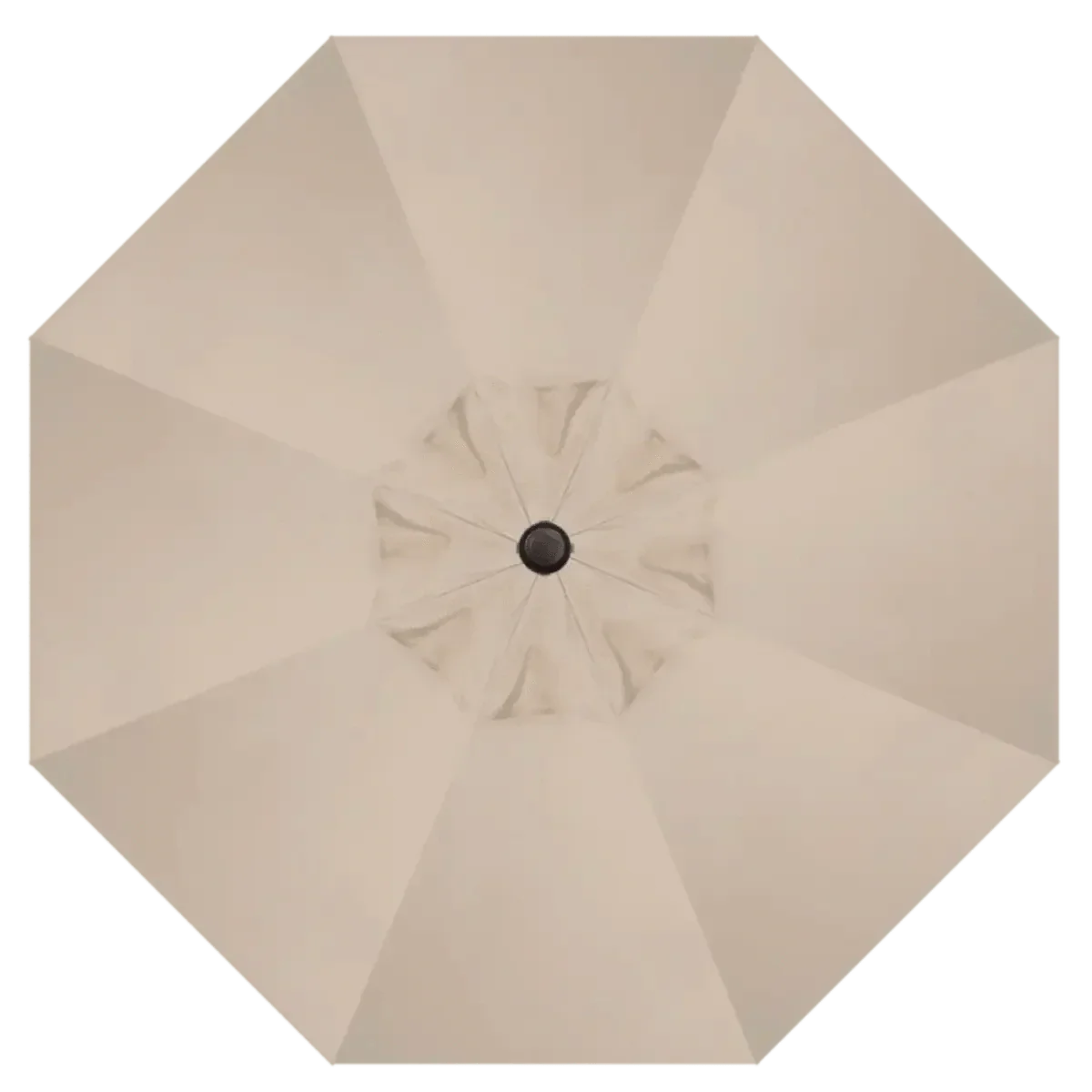 Treasure Garden 9' Octagon Auto Tilt Umbrella with Black Frame - Image 24