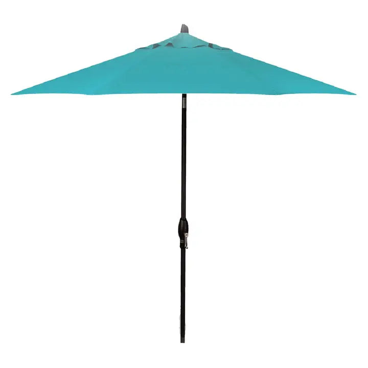 Treasure Garden 9' Octagon Auto Tilt Umbrella with Black Frame - Image 7
