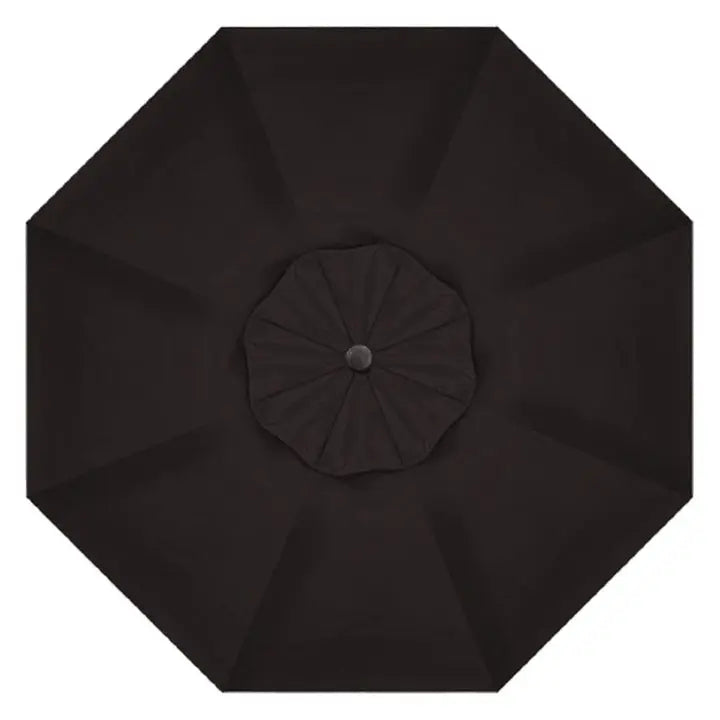Treasure Garden 9' Octagon Auto Tilt Umbrella with Black Frame - Image 10