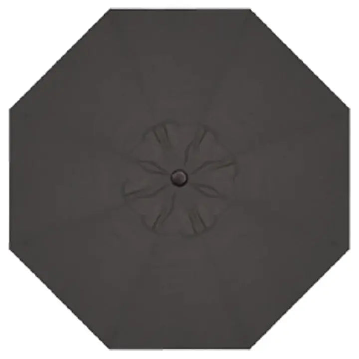 Treasure Garden 9' Octagon Auto Tilt Umbrella with Black Frame - Image 14