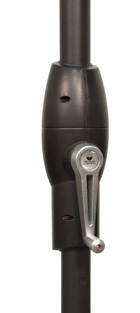 Treasure Garden 9' Octagon Auto Tilt Umbrella with Black Frame - Image 6