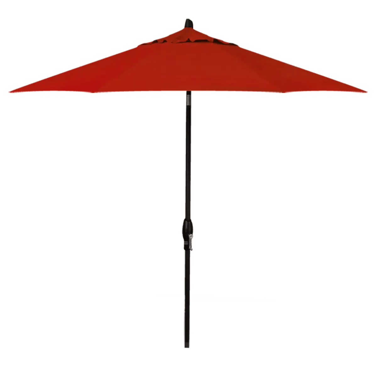 Treasure Garden 9' Octagon Auto Tilt Umbrella with Black Frame