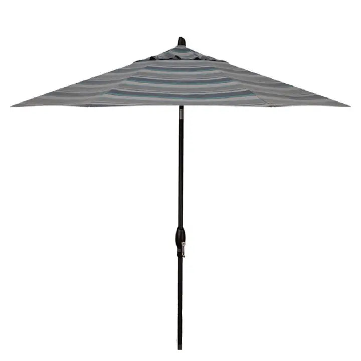 Treasure Garden 9' Octagon Auto Tilt Umbrella with Black Frame - Image 65