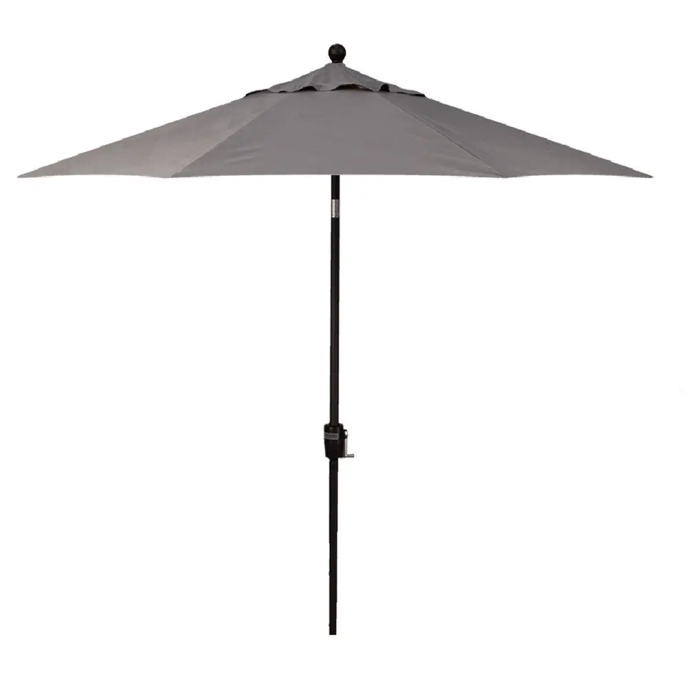 Treasure Garden 9' Octagon Push Button Tilt Umbrella with Black Frame - Image 14