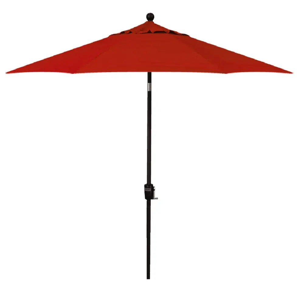 Treasure Garden 9' Octagon Push Button Tilt Umbrella with Black Frame - Image 31