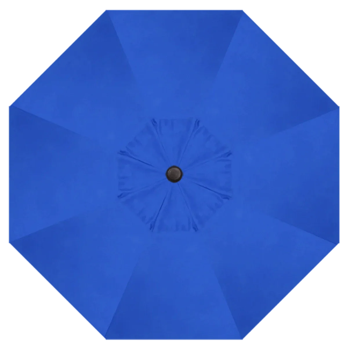 Treasure Garden 9' Octagon Push Button Tilt Umbrella with Black Frame - Image 11