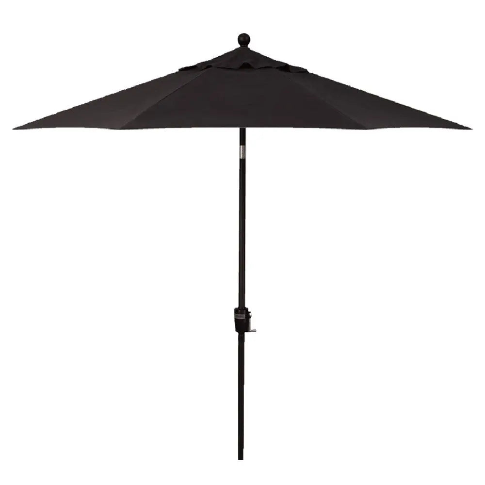 Treasure Garden 9' Octagon Push Button Tilt Umbrella with Black Frame - Image 6