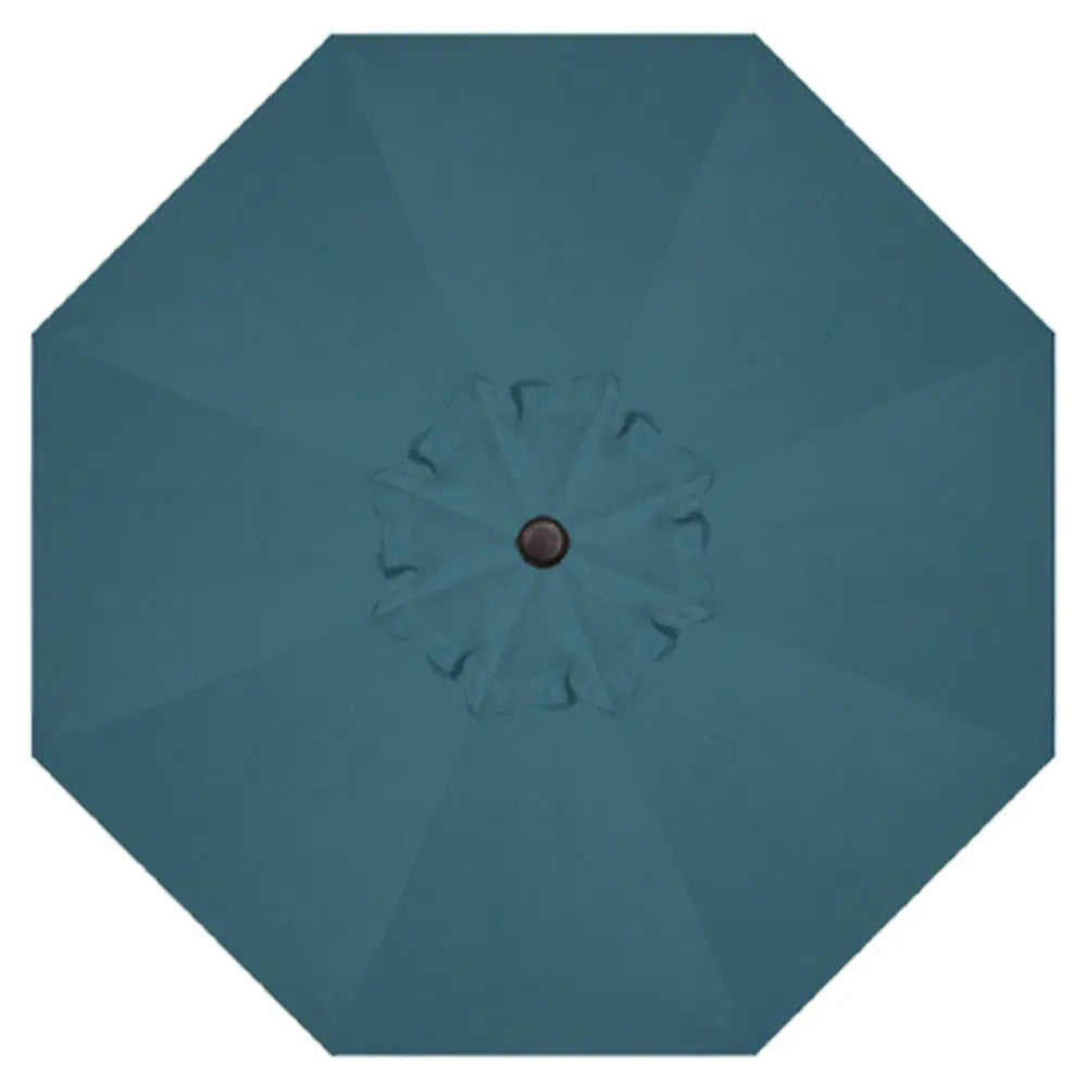 Treasure Garden 9' Octagon Push Button Tilt Umbrella with Black Frame - Image 23