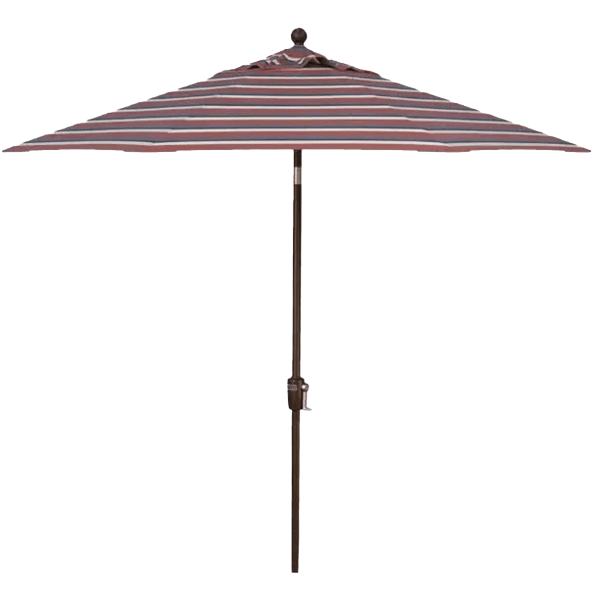 Treasure Garden 9' Octagon Push Button Tilt Umbrella with Black Frame - Image 35