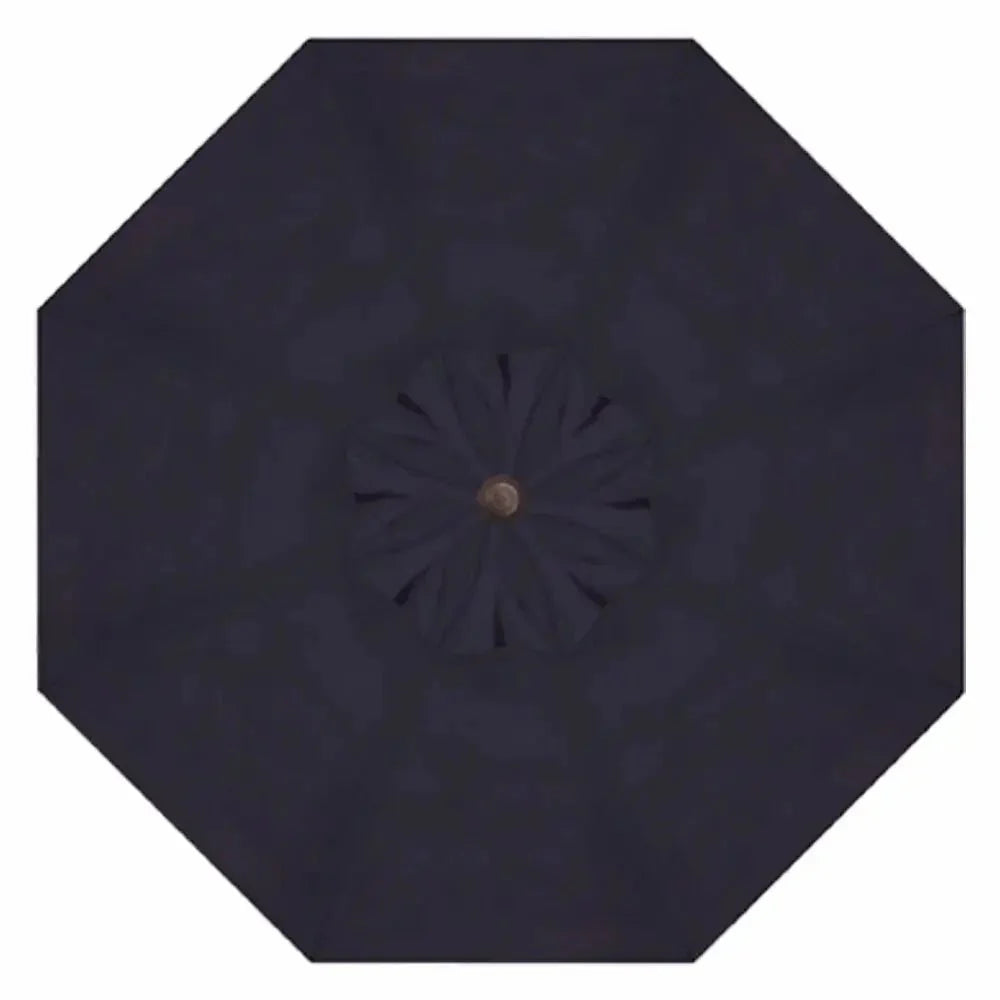 Treasure Garden 9' Octagon Push Button Tilt Umbrella with Bronze Frame - Image 9