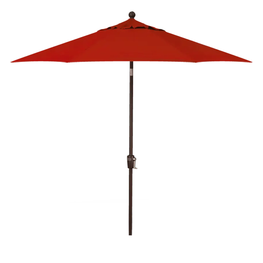 Treasure Garden 9' Octagon Push Button Tilt Umbrella with Bronze Frame - Image 12