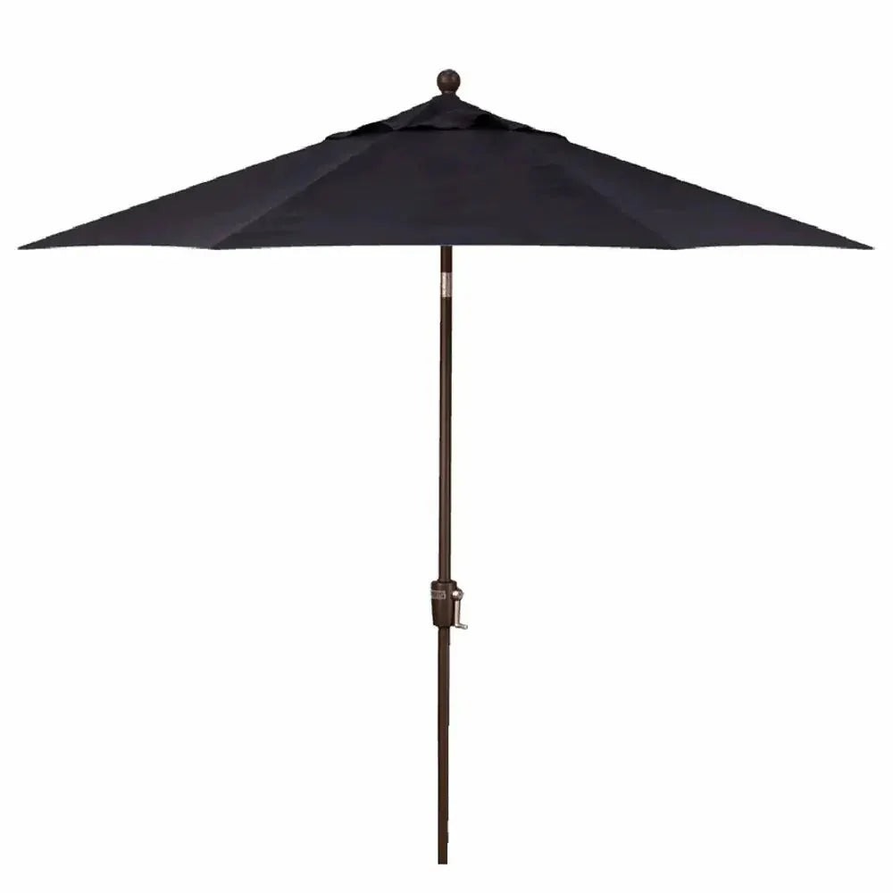 Treasure Garden 9' Octagon Push Button Tilt Umbrella with Bronze Frame - Image 8