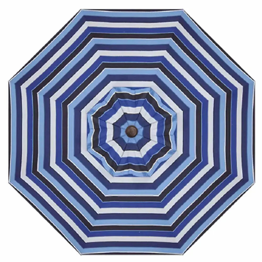 Treasure Garden 9' Octagon Push Button Tilt Umbrella with Bronze Frame - Image 11