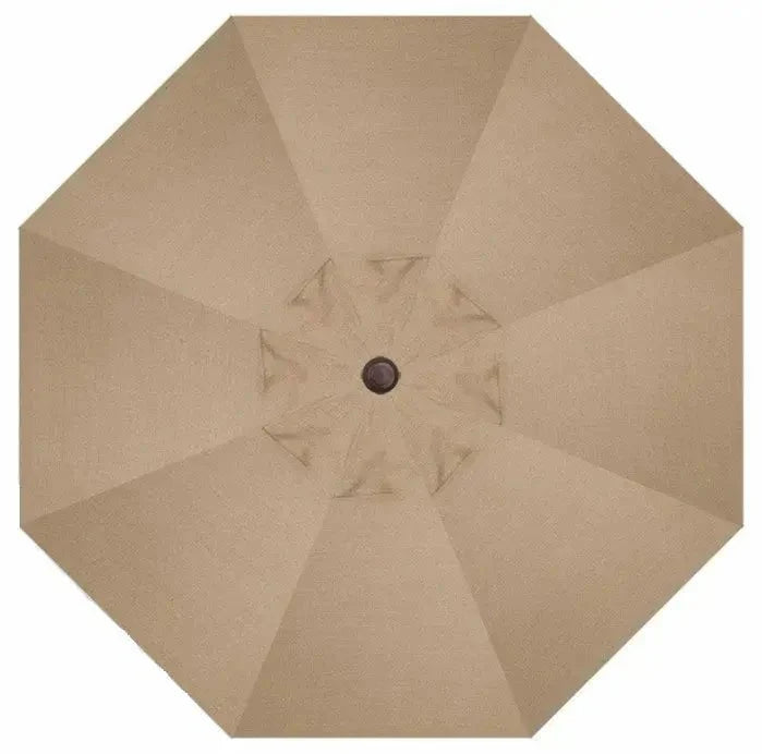 Treasure Garden 9' Octagon Push Button Tilt Umbrella with Bronze Frame - Image 17