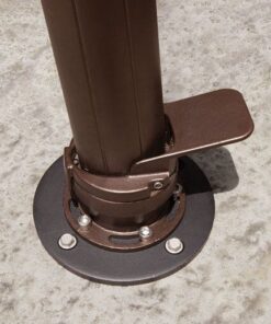 Treasure Garden Concrete Mount Kit with Expansion Bolts for AKZ or AKZP Cantilever Umbrella